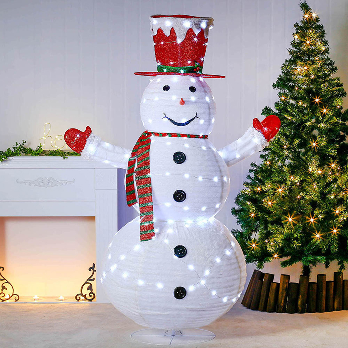 180cm LED 폴딩 허그미 눈사람 크리스마스 장식소품